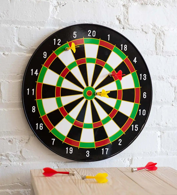 Indoor Magnetic Dartboard and Darts Set