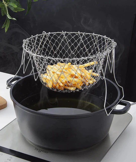 deep fry pan basket from